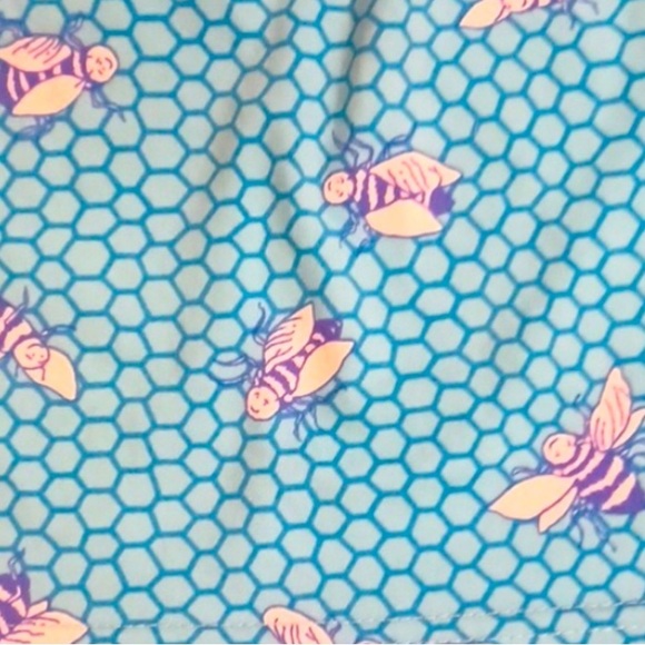 Lilly Pulitzer swim y2k cover up elastic mini skirt bumble bee - Picture 4 of 7
